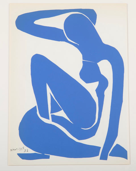 Henri Matisse Supervised Lithograph from his Original Cut Paper