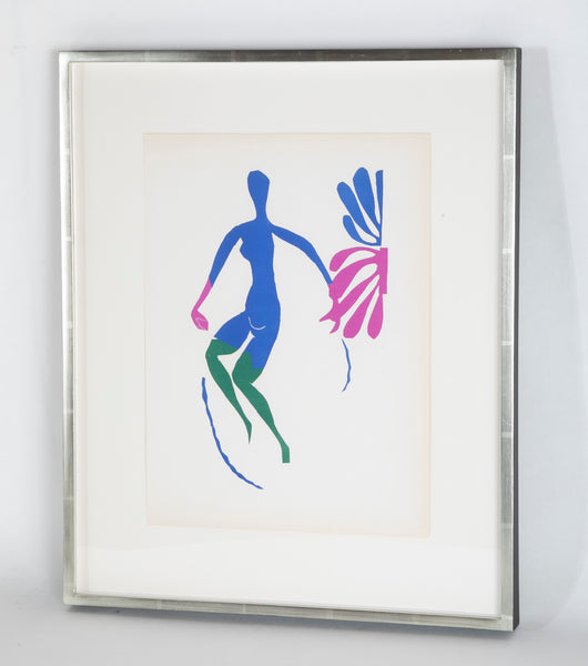 Henri Matisse Supervised Lithograph From His Original Cut Paper Maquet