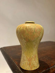 19th Century Japanese Carved Stone Bud Vase