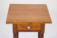 19th Century American Tiger Maple Table