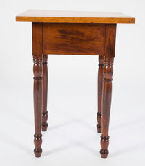 19th Century American Tiger Maple Table