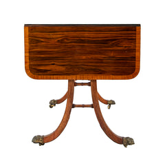 Regency Rosewood Sofa Table Attributed to Gillows