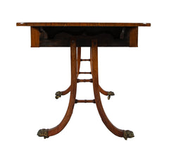 Regency Rosewood Sofa Table Attributed to Gillows