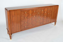 Baptistin Spade (1891-1969) Fruitwood Veneered Sideboard