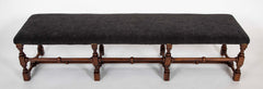 Pair of William & Mary Style Long Benches