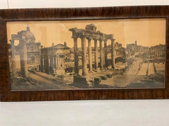 19th Century Italian Grand Tour Photograph of the Roman Forum