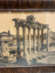 19th Century Italian Grand Tour Photograph of the Roman Forum