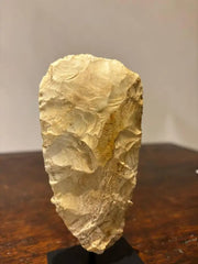 Neolithic Flint Axe Head Mounted on a Steel Base, Great Britain 4400-2200 BC