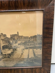 19th Century Italian Grand Tour Photograph of the Roman Forum