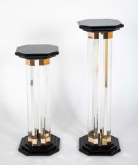 Pair of Mid-Century Lucite Pedestals