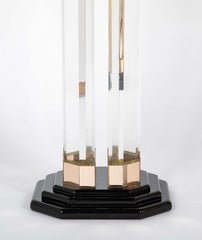 Pair of Mid-Century Lucite Pedestals