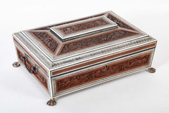 19th Century Anglo-Indian Sadeli Sewing/Work Box