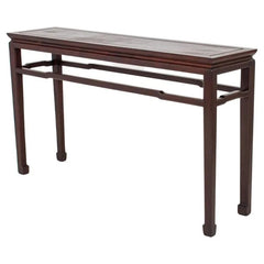 Fine 20th Century Asian Mahogany Console