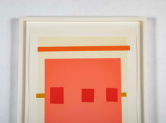 Imi Knoebel Untitled Color Lithograph with Hand Stenciling