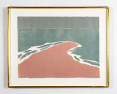 "Sand Castles" Serigraph in Color by Richard Kemble