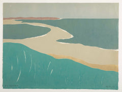 "Tides of Sand" Serigraph in Color by Richard Kemble