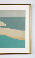 "Tides of Sand" Serigraph in Color by Richard Kemble