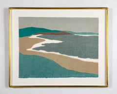 "Quiet Cove"  Serigraph in Color by Richard Kemble