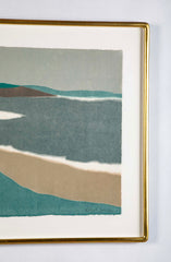 "Quiet Cove"  Serigraph in Color by Richard Kemble