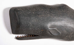 Carved Sperm Whale by Clark G Voorhees