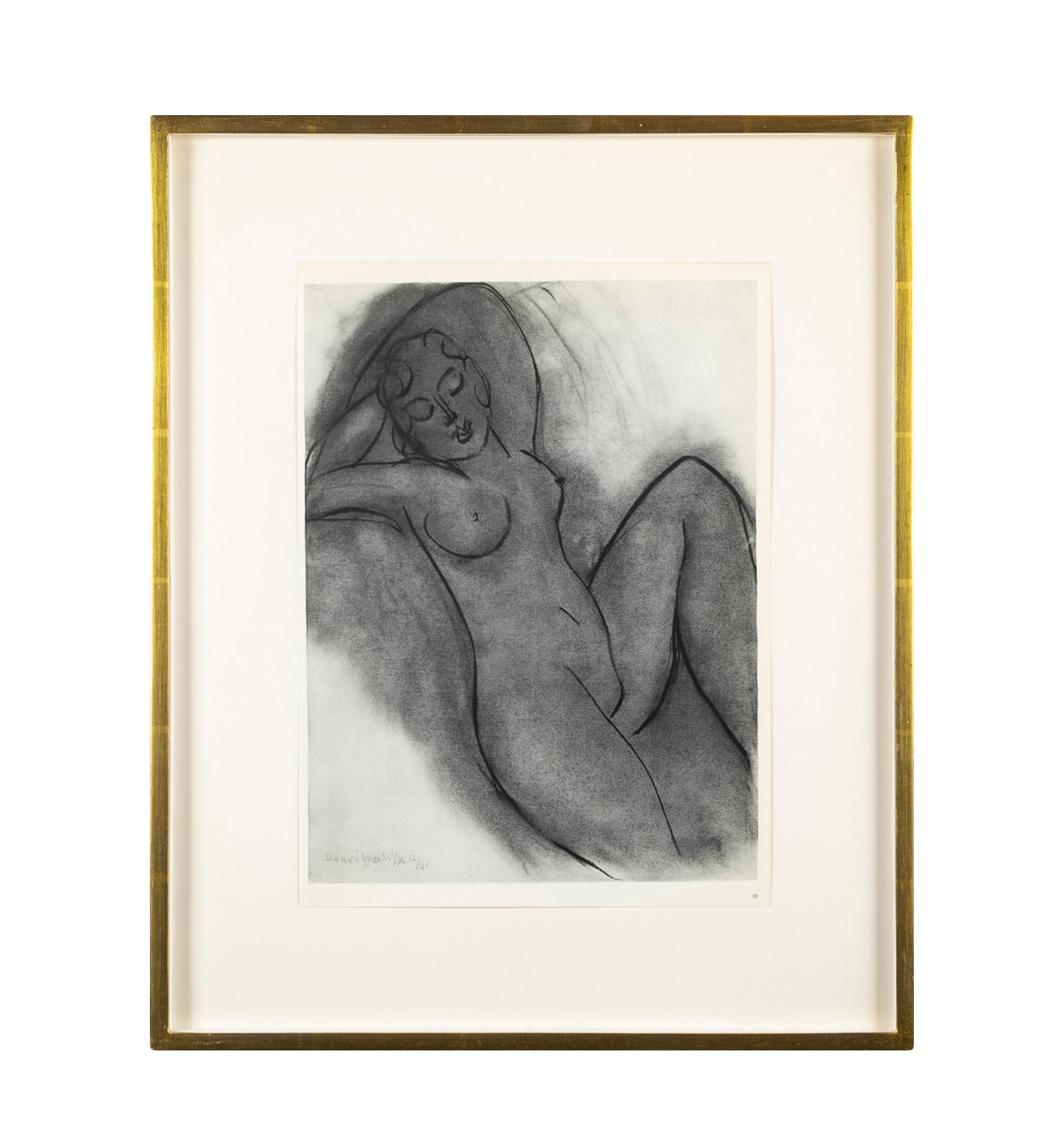 Four Lithographs from The Last Works of Henri Matisse Verve