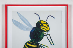 David Shrigley (b.1968) Print of a Bee " Sorry For Being So Annoying...."