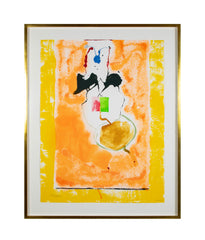 "Solar Imp" Screenprint in Colors by Helen Frankenthaler