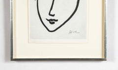 Lithograph by Henri Matisse (b. 1869)