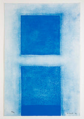 William Scott (Brit 1913-1989)&nbsp; “Equals &amp; Blue Field”