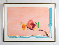 "Flirt" Screen Print in Colors by Helen Frankenthaler