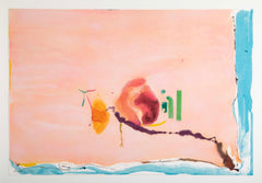 "Flirt" Screen Print in Colors by Helen Frankenthaler