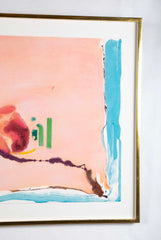 "Flirt" Screen Print in Colors by Helen Frankenthaler