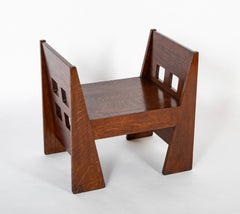 Hall Seat Model 243 by Arts & Crafts Furniture Designer Charles P. Limbert