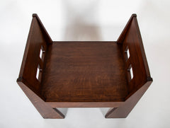 Hall Seat Model 243 by Arts & Crafts Furniture Designer Charles P. Limbert