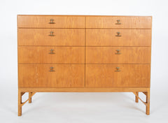 Pair of Borge Mogensen Oak & Brass Chests