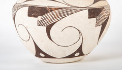 Mid 20th Century Acoma Vessel with Extended Flared Neck