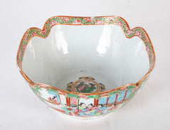 A Mid 19th Century Chinese Mandarin Porcelain Bowl