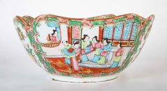 A Mid 19th Century Chinese Mandarin Porcelain Bowl