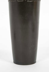 20th Century Japanese Patinated Bronze Vase