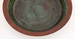 Just Andersen Patinated Bronze Bowl