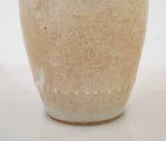 Cream Crackle Glaze Qing Dynasty Vase