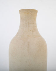 Chinese Cream Crackle Glaze Qing Dynasty Vase