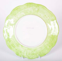 Pair of Lettuce Ware Plates