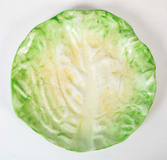 Set of Wannopee Majolica Lettuce Leaves