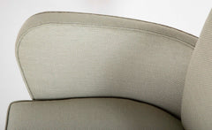 Pair of Jean Pascaud Upholstered Armchairs