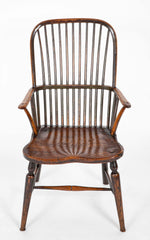 Late 18th Century American Bow Back Windsor Chair with Elm Seat