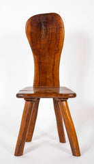 Pair of Olive Wood Chairs by Tony Bain