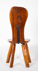 Pair of Olive Wood Chairs by Tony Bain