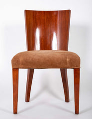 Modern Hollywood Walnut Side Chairs by Ralph Lauren