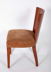 Modern Hollywood Walnut Side Chairs by Ralph Lauren